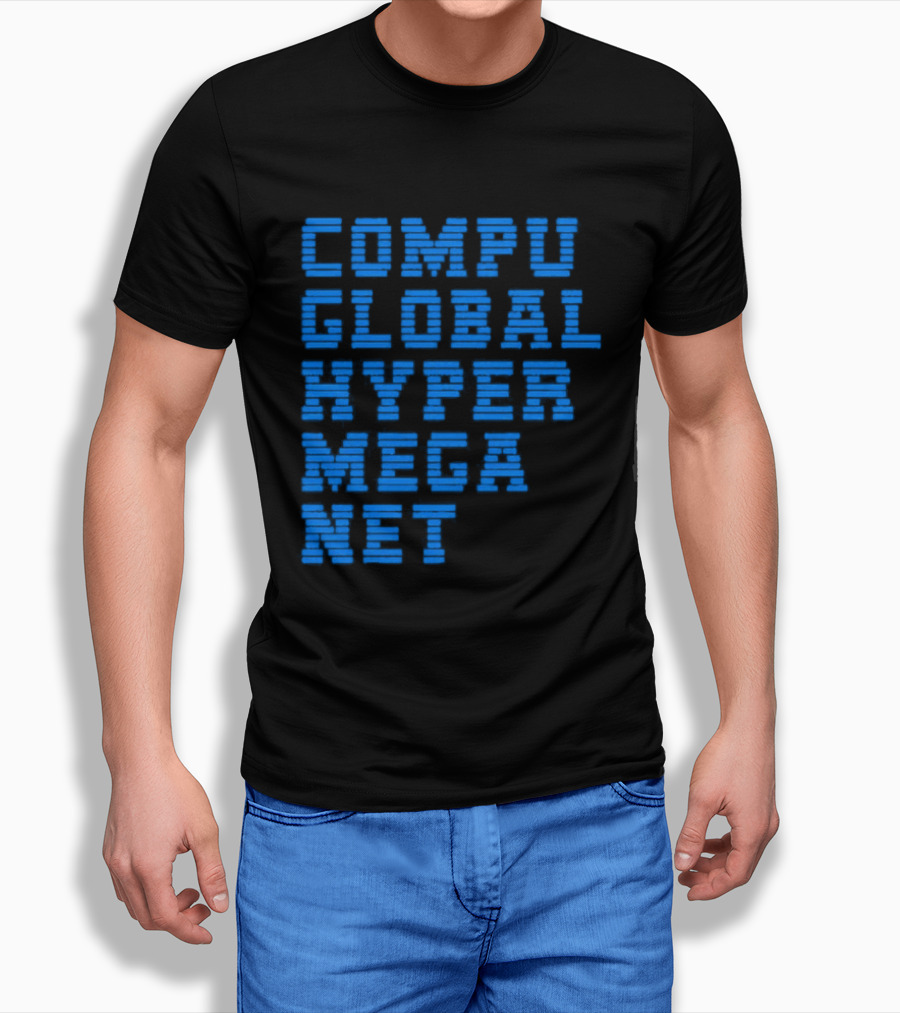 Compu Global Hyper Mega Net The Simpsons T-Shirt
