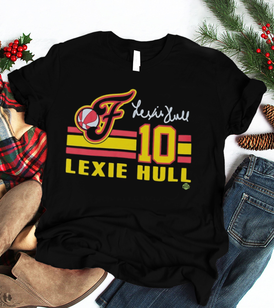 Lexie Hull 10 Indiana Fever WNBA Basketball T-Shirt