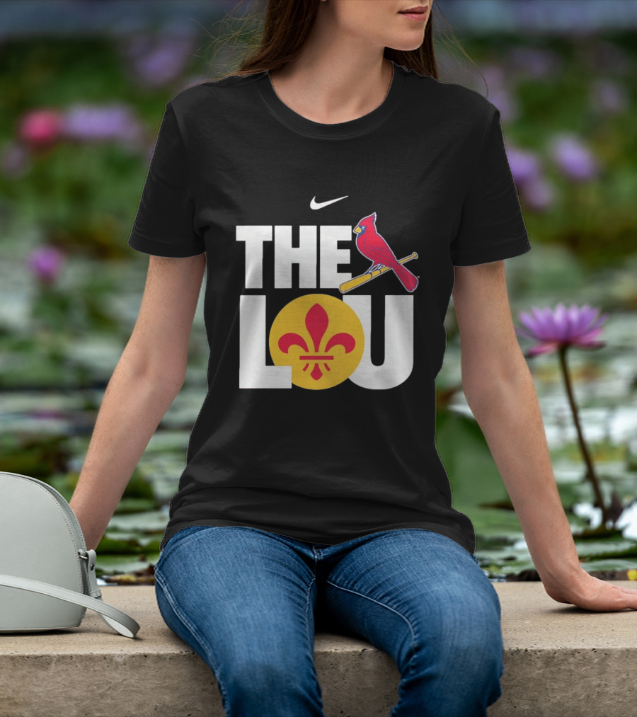 Nike St. Louis Cardinals The Lou Fleur De Lis Classic Baseball Fan Gear T-Shirt