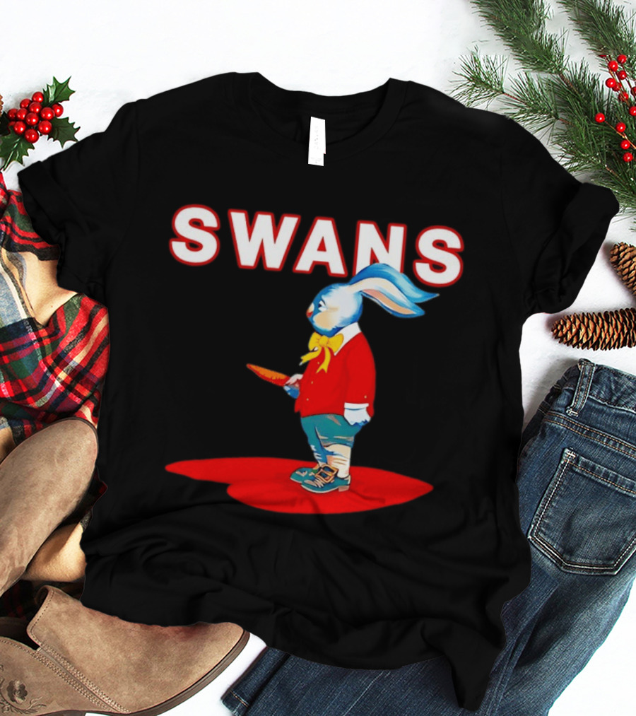 Swans Rabbit With Carrot Red Suit Michael Gira T-Shirt