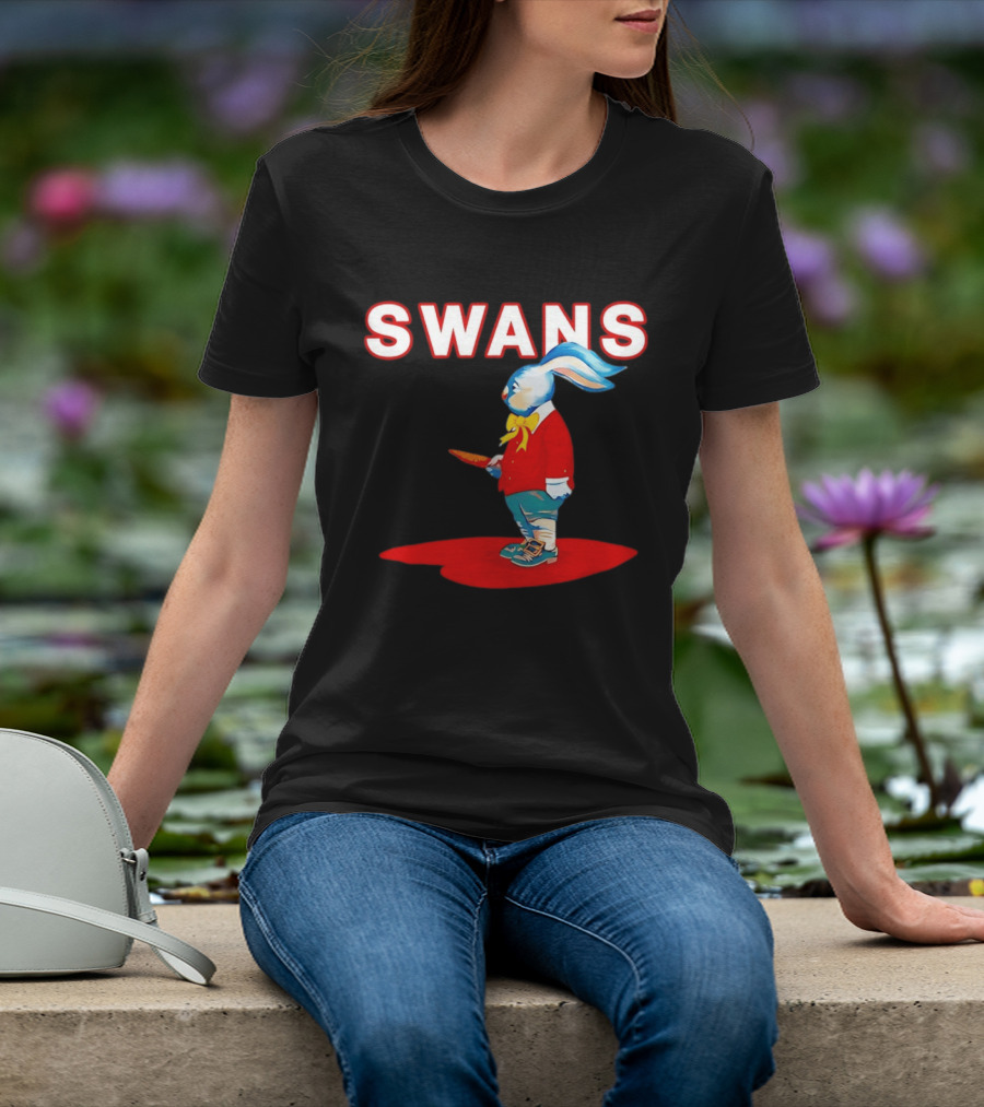 Swans Rabbit With Carrot Red Suit Michael Gira T-Shirt