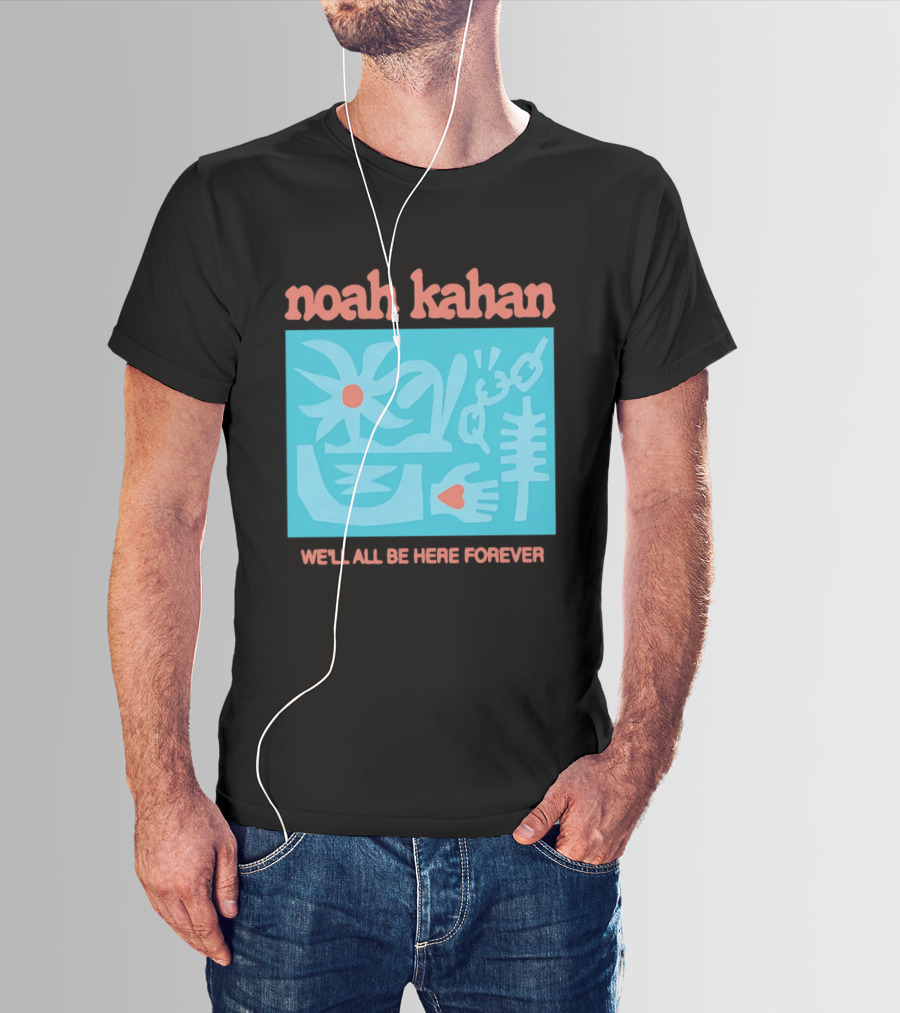 Noah Kahan We'll All Be Here Forever Abstract Symbols And Shapes T-Shirt