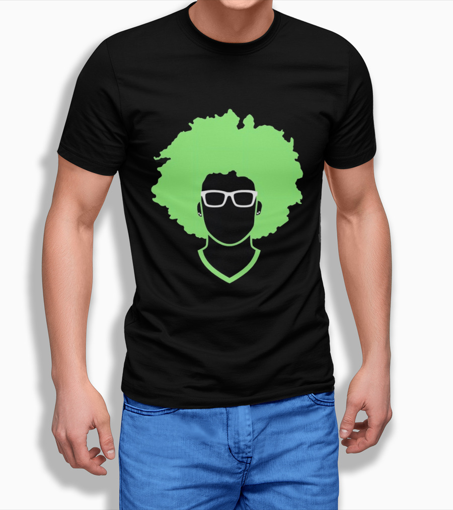 Olivia Miles Neon Afro Glasses Outline Minnesota Lynx T-Shirt