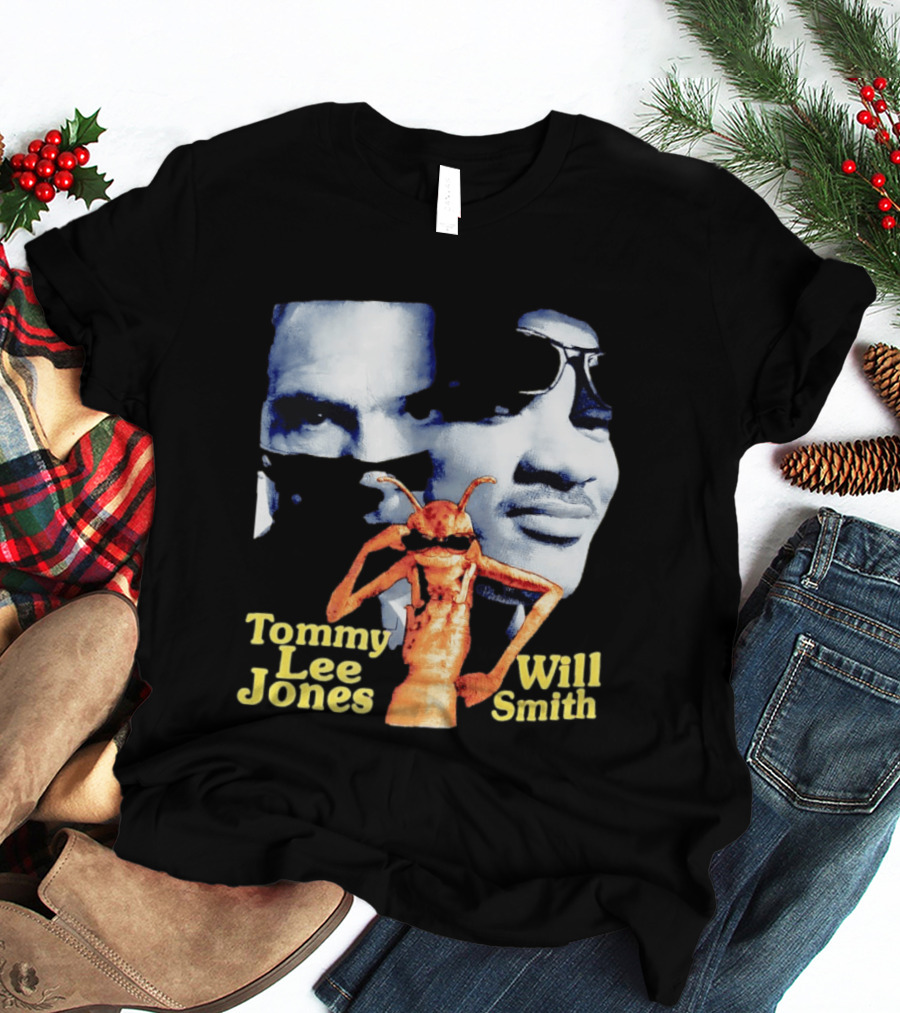 Tommy Lee Jones Will Smith Alien Men In Black T-Shirt
