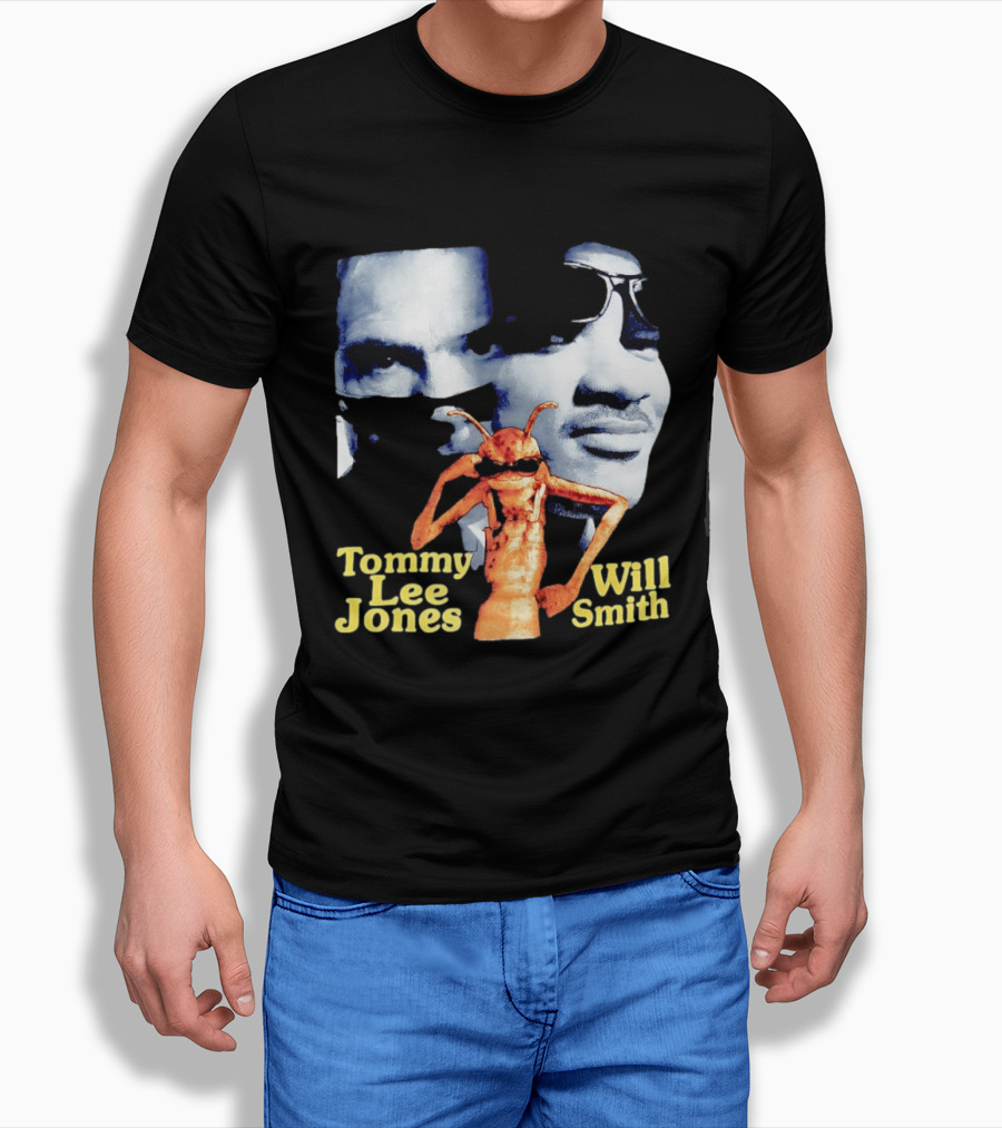 Tommy Lee Jones Will Smith Alien Men In Black T-Shirt