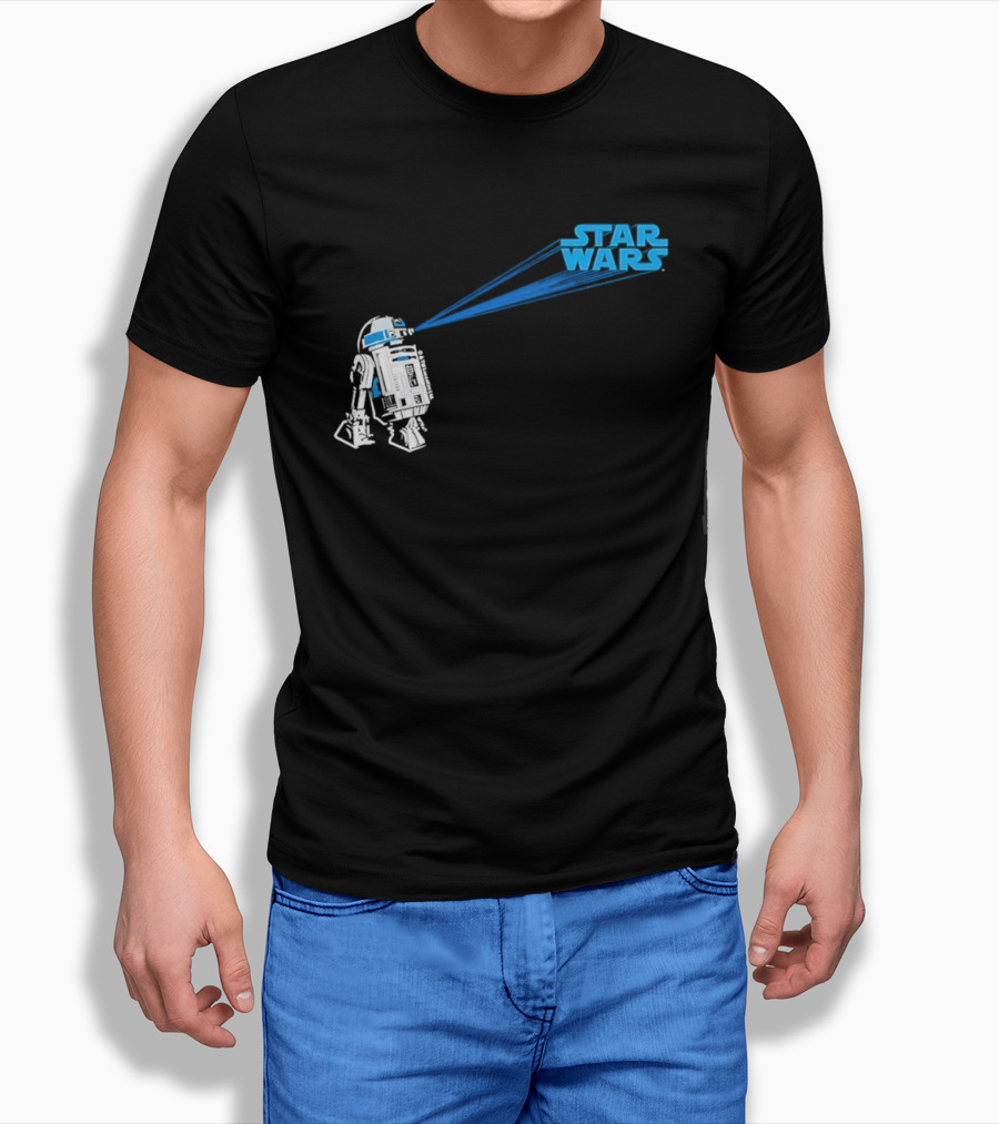 Star Wars R2D2 Projection T-Shirt