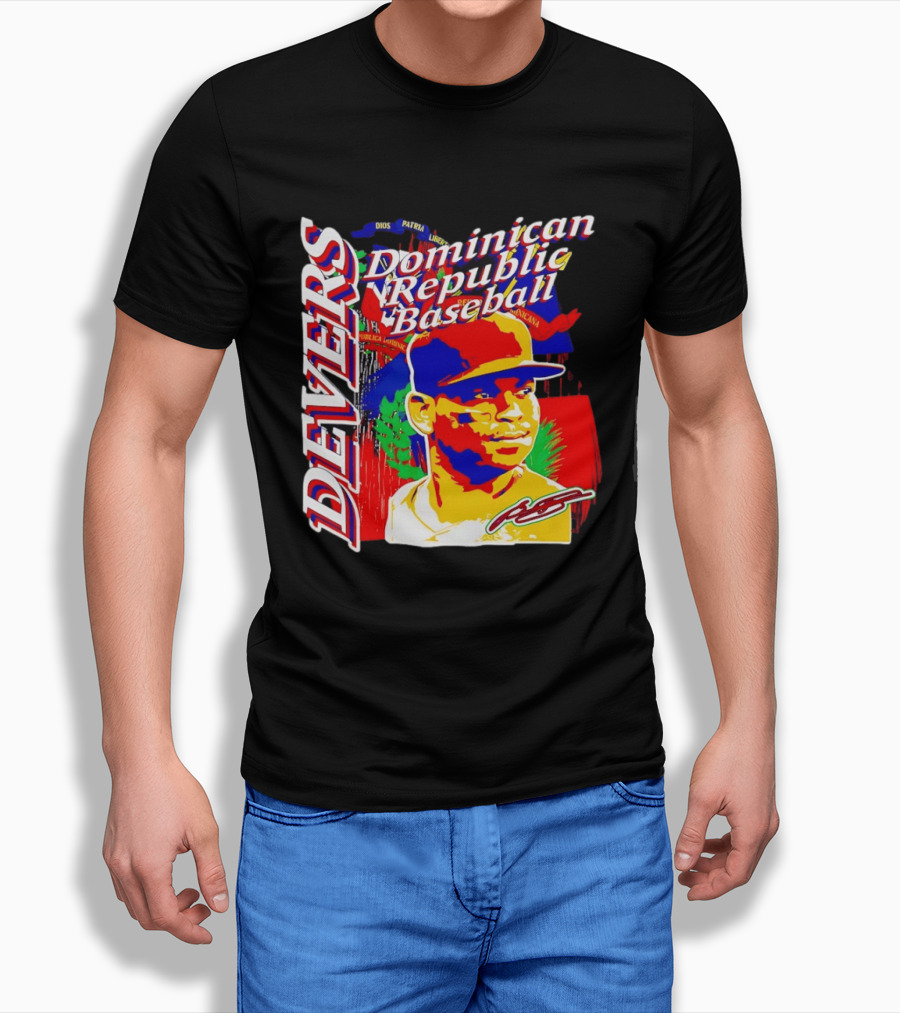 Rafael Devers Dominican Republic Baseball Boston Red Sox T-Shirt