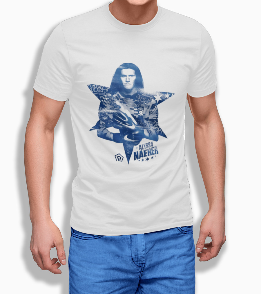 Alyssa Naeher Chicago Stars FC Blue Star T-Shirt