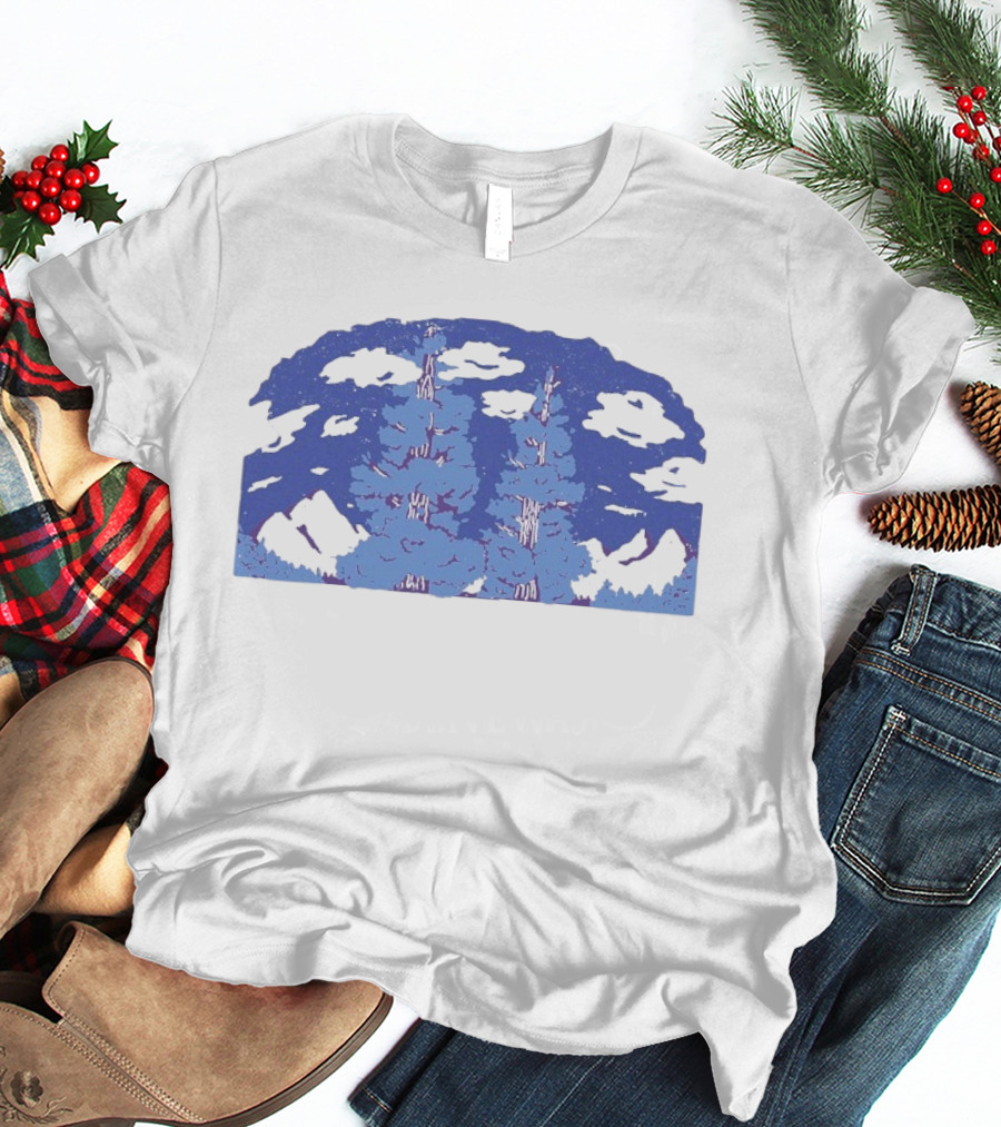 Mythical Park Twilight Since 1984 Enchanted Forest Mountain Scene T-Shirt