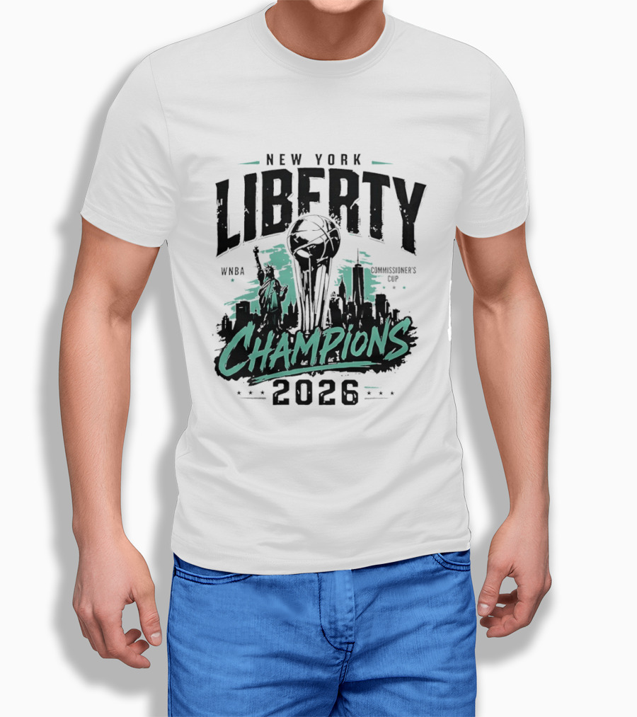 New York Liberty WNBA Champions 2026 T-Shirt