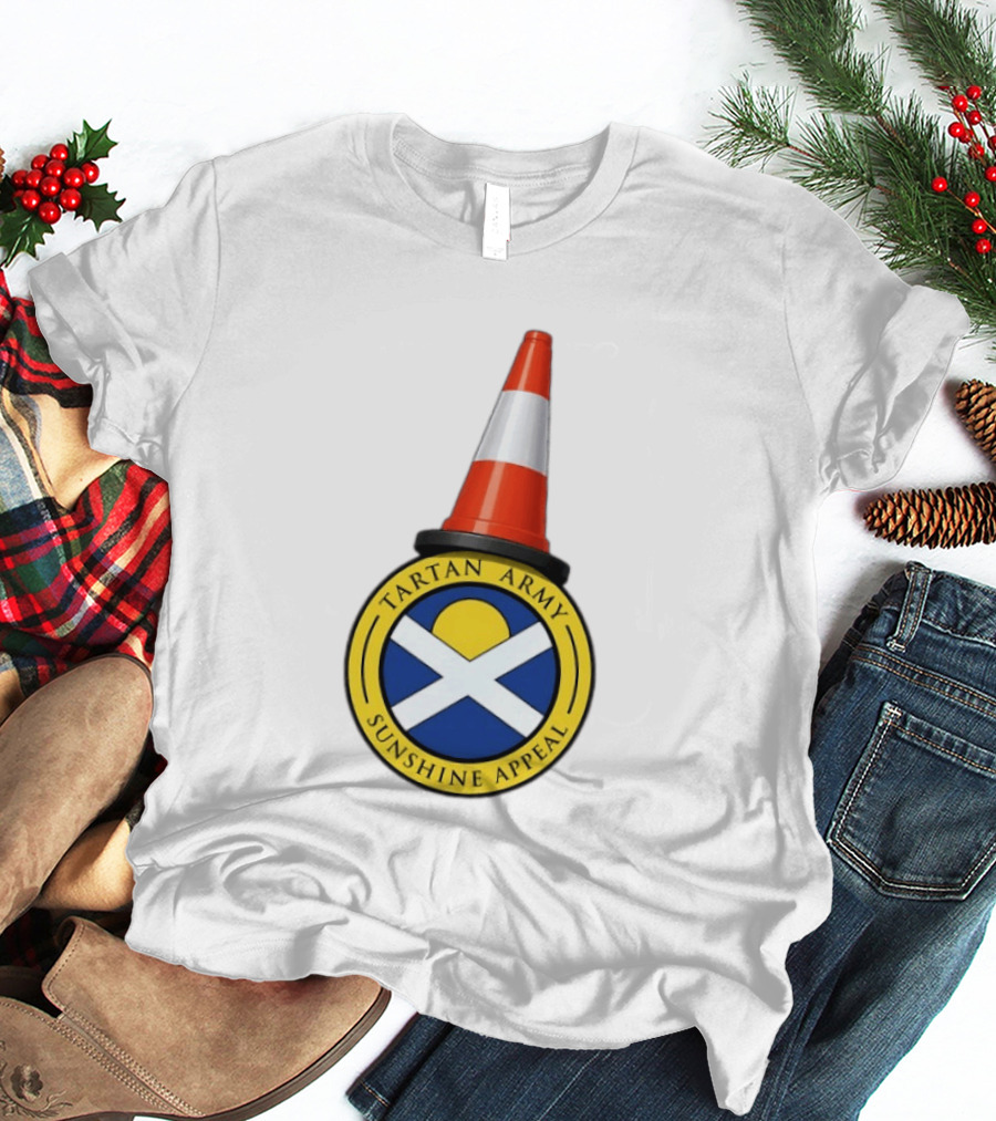 Tartan Army Sunshine Appeal Scotland Football Supporter's T-Shirt