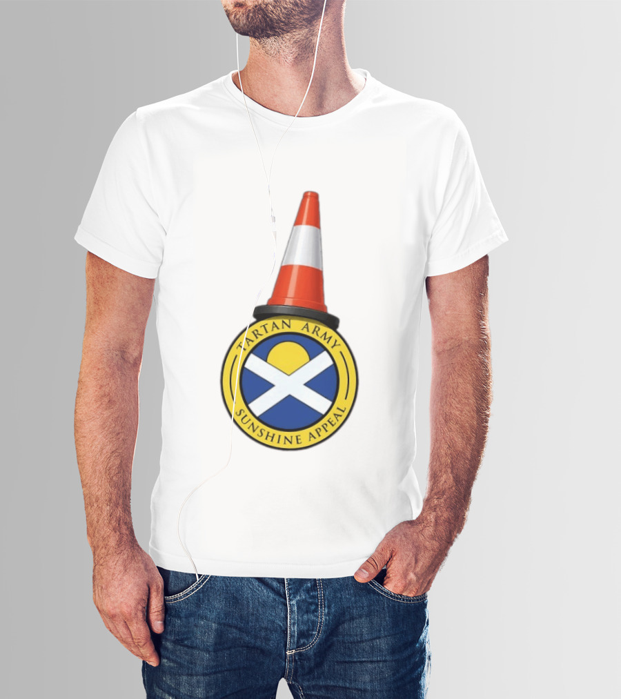 Tartan Army Sunshine Appeal Scotland Football Supporter's T-Shirt
