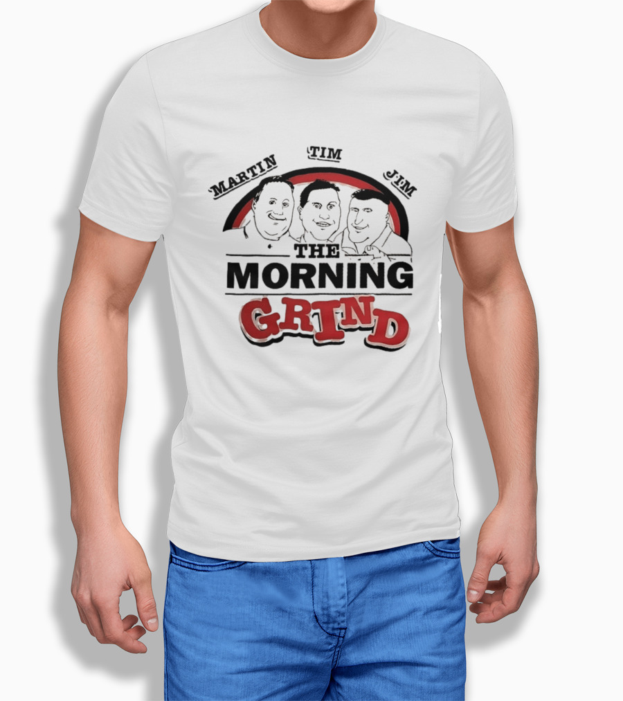 Martin Tim Jim The Morning Grind T-Shirt