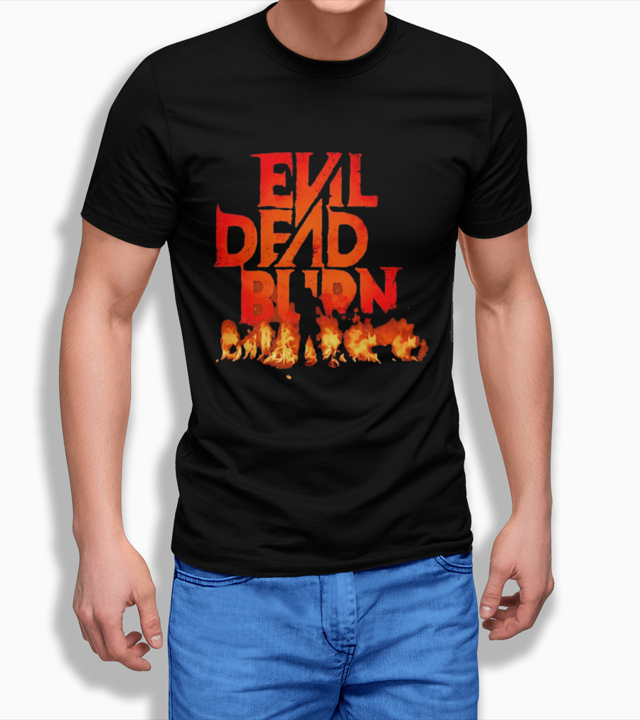 Evil Dead Burn Flaming T-Shirt