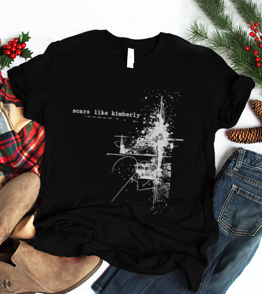 Scars Like Kimberly USA Tour 2026 Abstract White T-Shirt