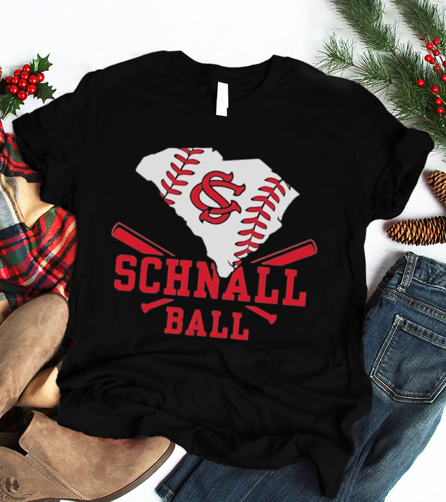 Schnall Ball South Carolina Gamecocks Baseball Paul Mainieri T-Shirt