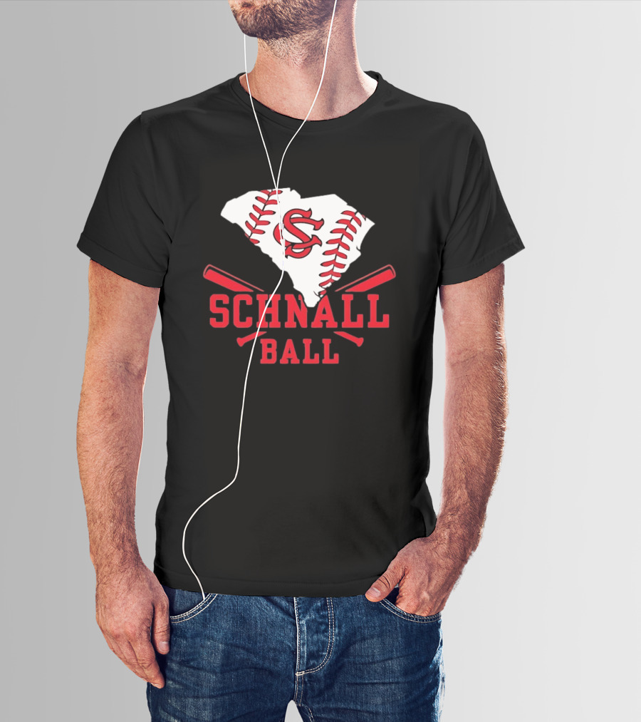 Schnall Ball South Carolina Gamecocks Baseball Paul Mainieri T-Shirt