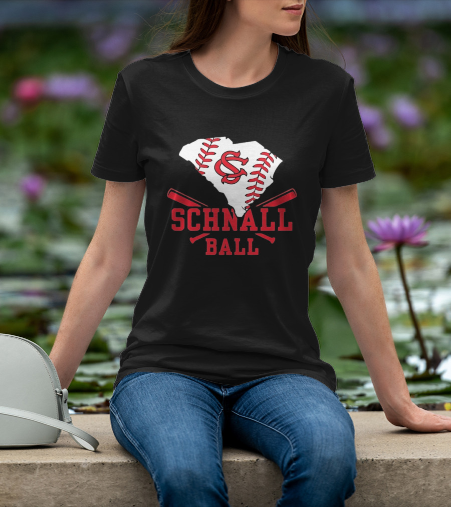 Schnall Ball South Carolina Gamecocks Baseball Paul Mainieri T-Shirt
