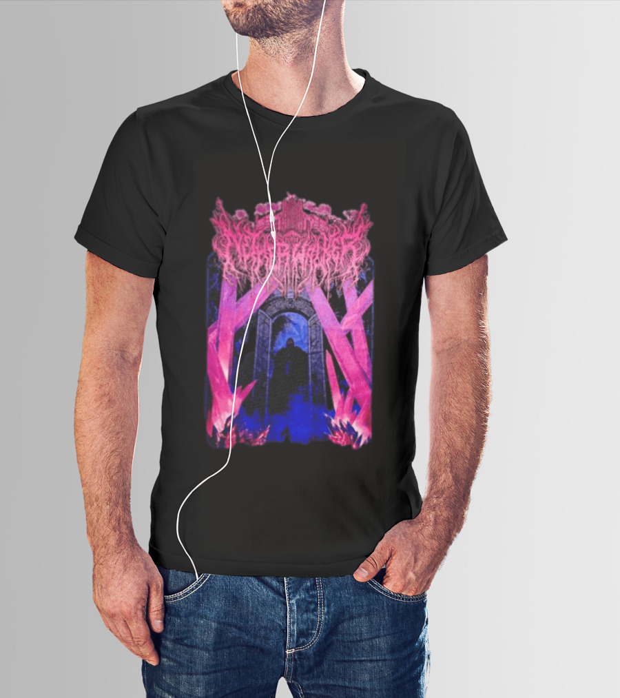 Netherwalker Crystal Knight Gothic Fantasy Portal Enigma T-Shirt