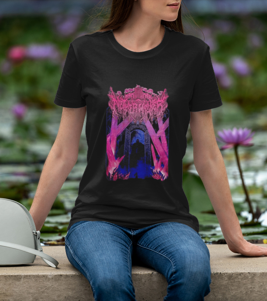 Netherwalker Crystal Knight Gothic Fantasy Portal Enigma T-Shirt