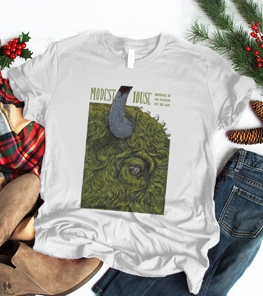 Modest Mouse Vancouver BC The Orpheum July 3 2026 Buffalo T-Shirt