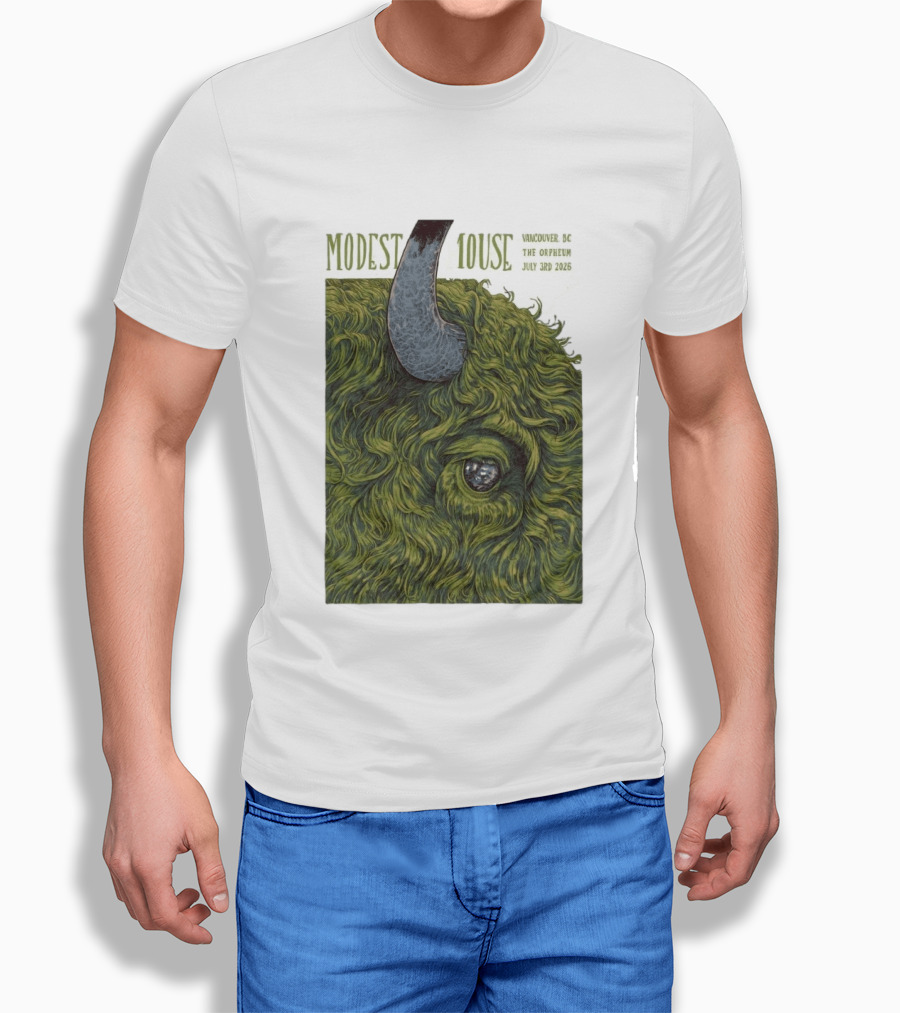 Modest Mouse Vancouver BC The Orpheum July 3 2026 Buffalo T-Shirt