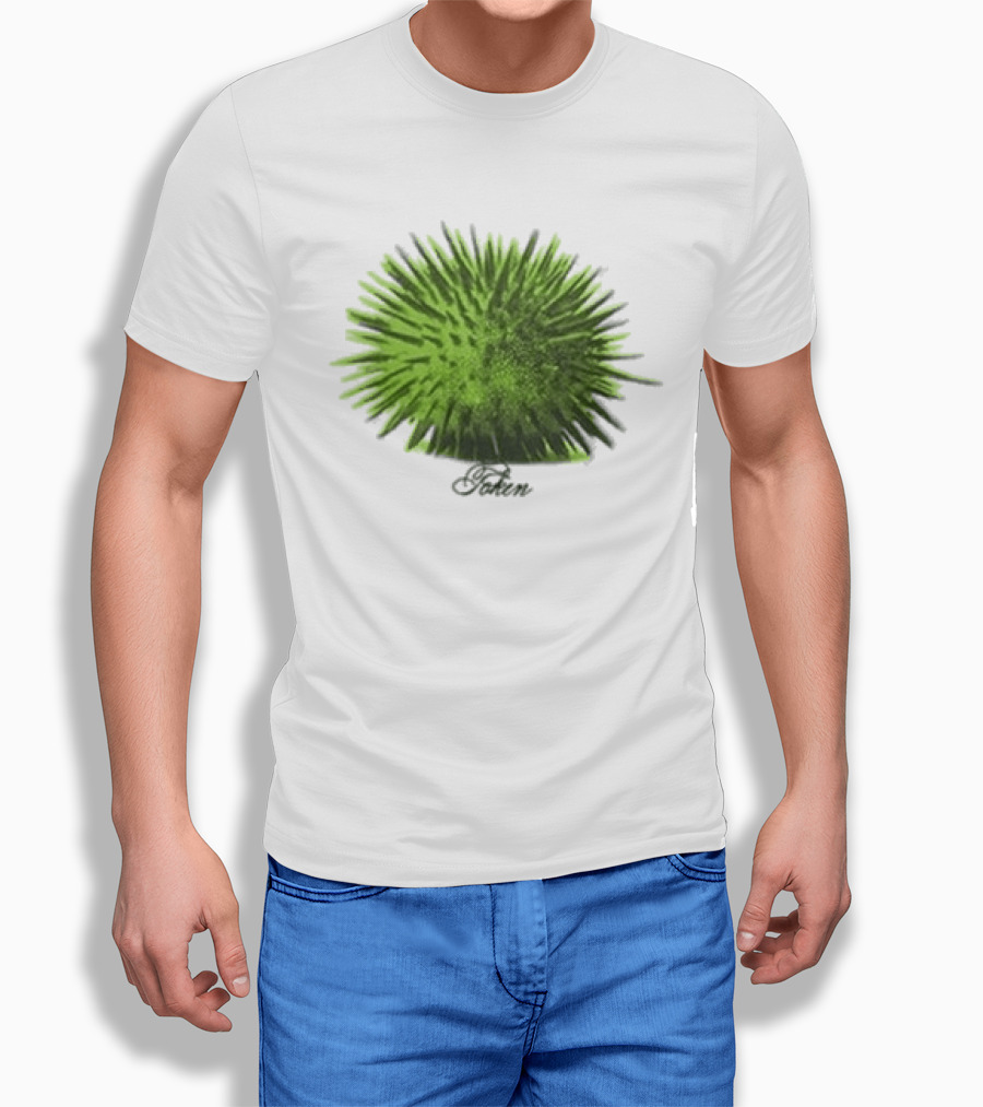 Note Token Nyc Touch Green Artistic Burst T-Shirt