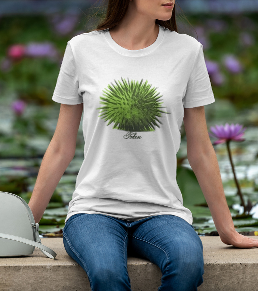 Note Token Nyc Touch Green Artistic Burst T-Shirt