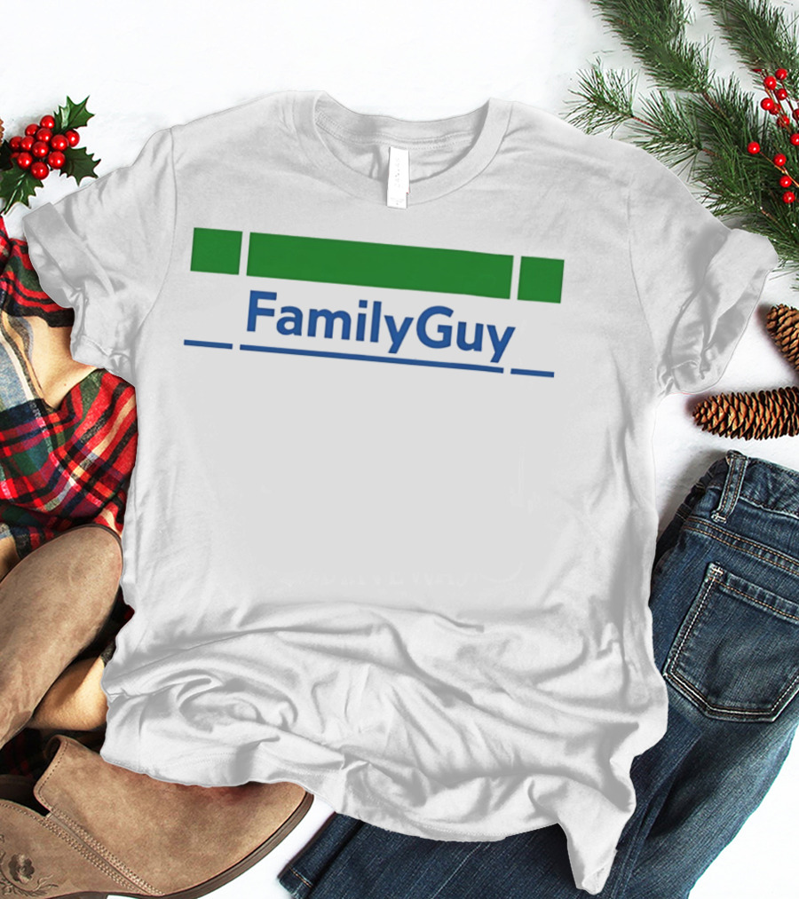 Family Guy Subway Transit Style Concept T-Shirt
