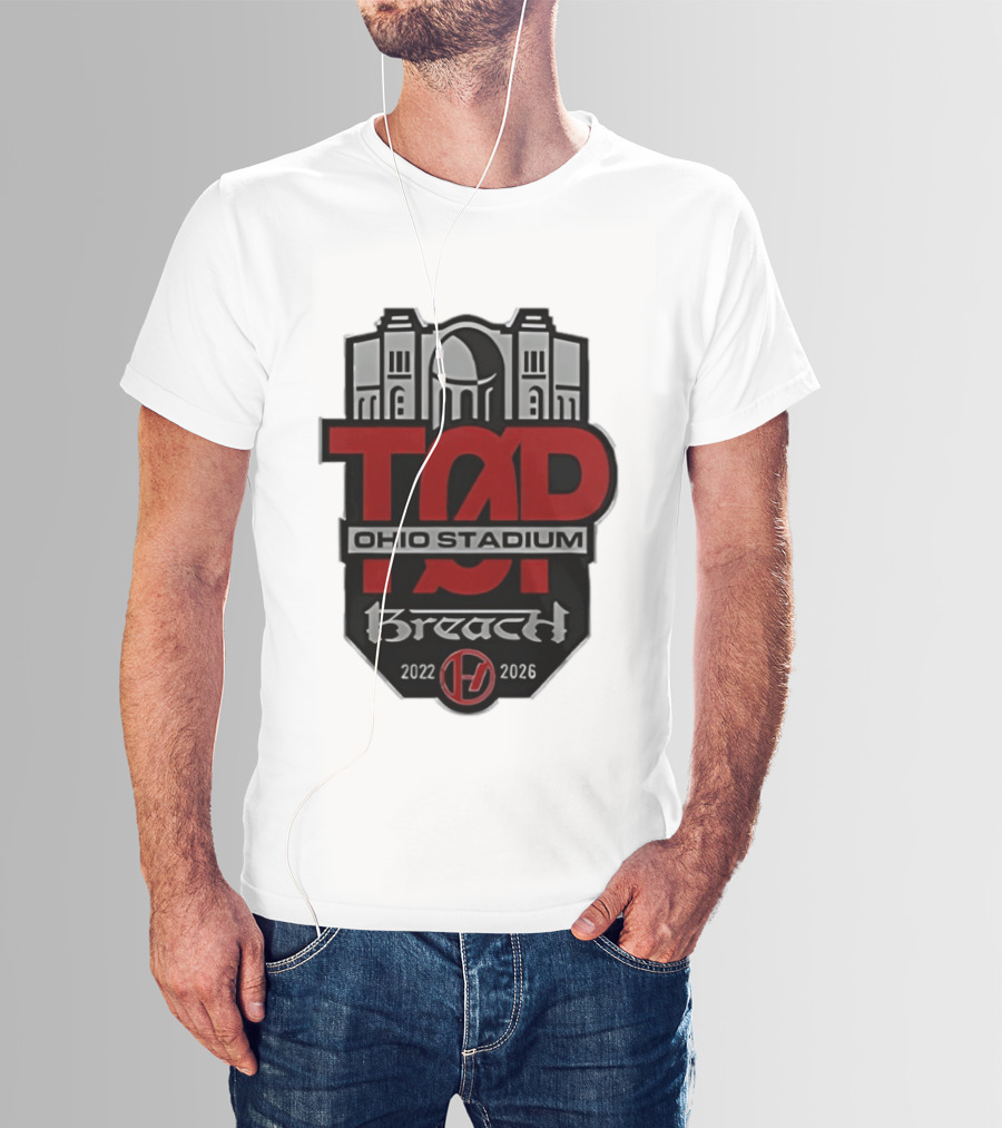 TAD Ohio Stadium Breach 2022 2026 T-Shirt