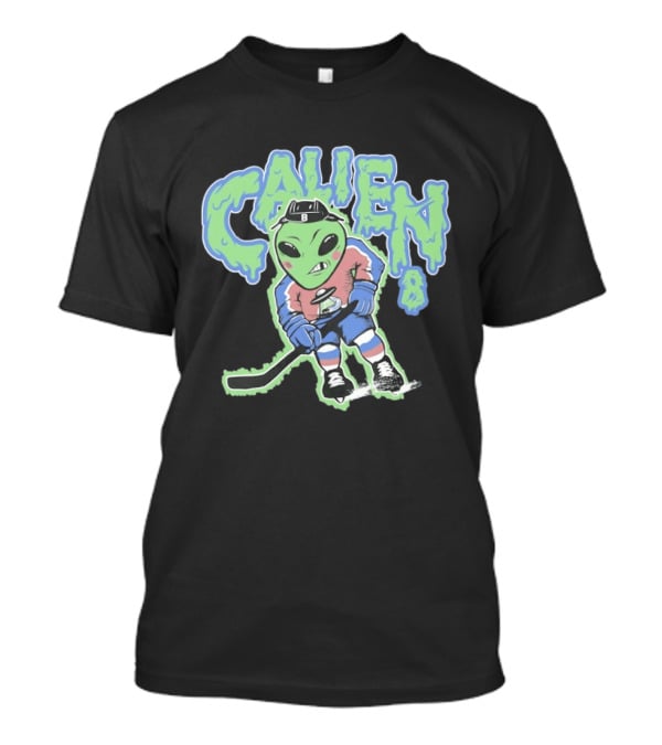 Cale Makar Calien Alien Hockey Colorado Avalanche NHL T-Shirt
