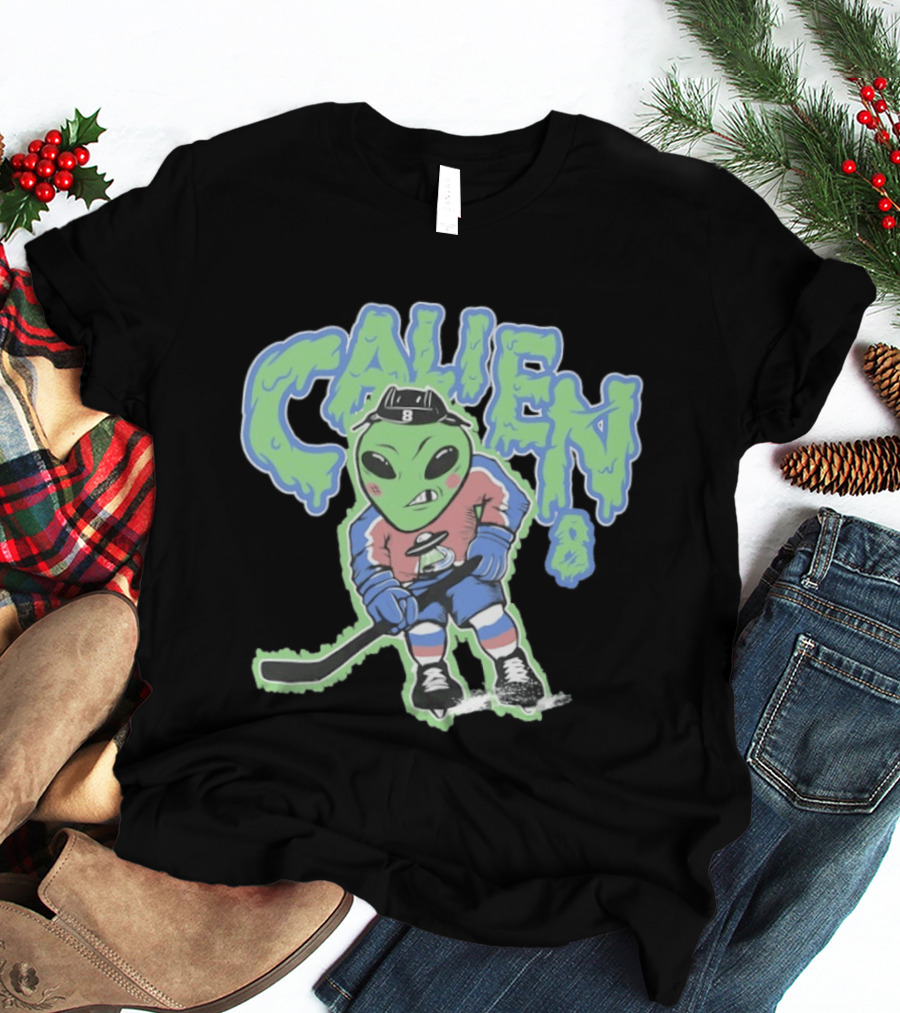Cale Makar Calien Alien Hockey Colorado Avalanche NHL T-Shirt