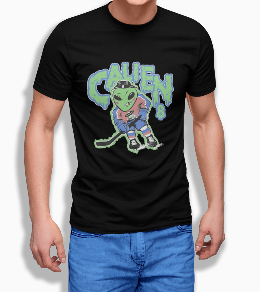 Cale Makar Calien Alien Hockey Colorado Avalanche NHL T-Shirt