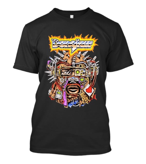 Dongkey Cybernetic Mask Cyberpunk Futuristic Headgear T-Shirt
