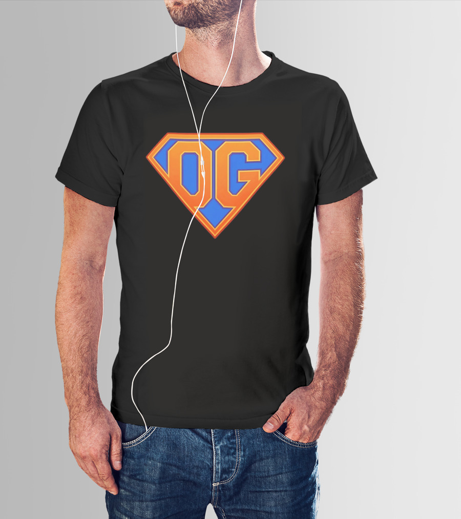 OG Anunoby Superhero Logo New York Knicks T-Shirt