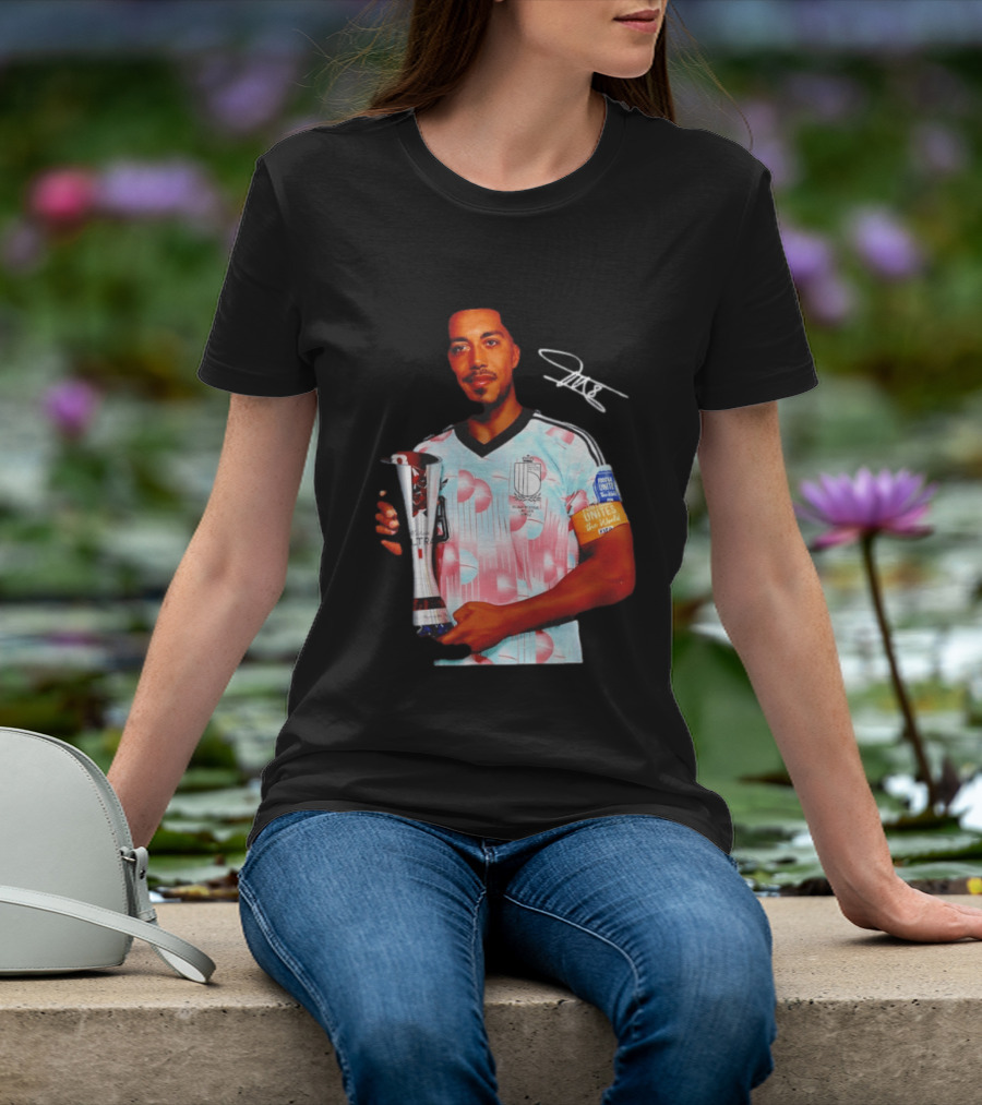 Youri Tielemans Belgium Football Unites The World Trophy Winning Moment T-Shirt