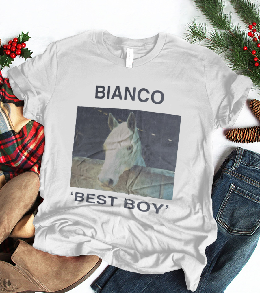 Bianco Best Boy Horse T-Shirt