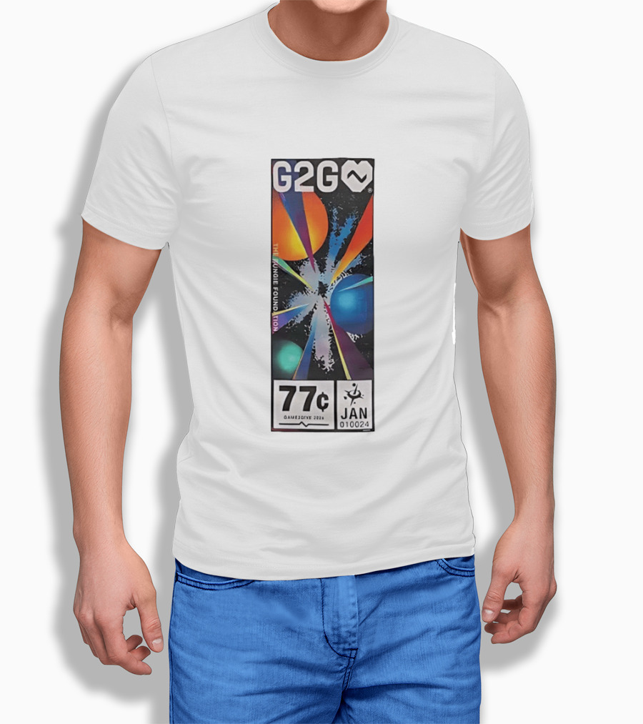 G2G The Bungie Foundation Cosmic Planets Game2Give 2024 Jan 77c 010024 T-Shirt