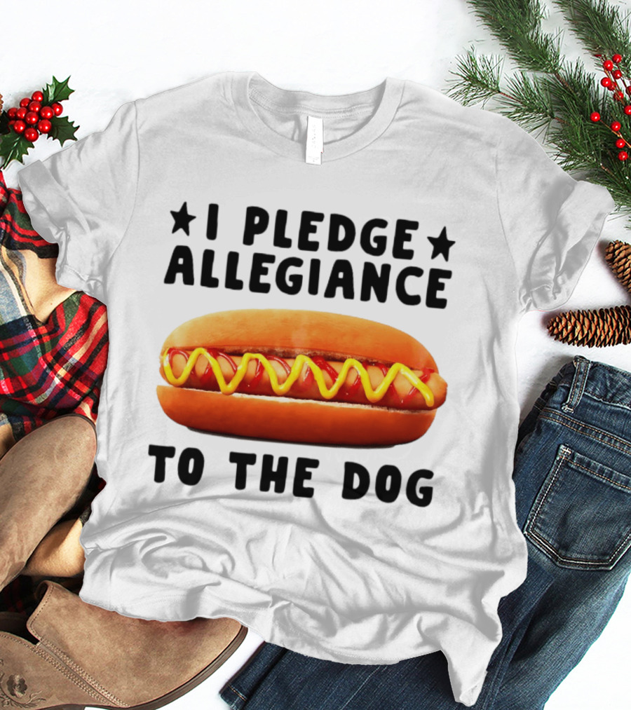 I Pledge Allegiance To The Hot Dog T-Shirt