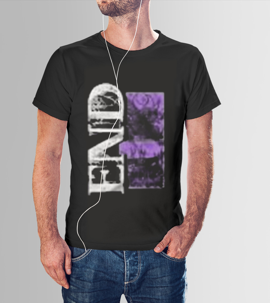 Closed Casket Activities End Victim Purple Black T-Shirt