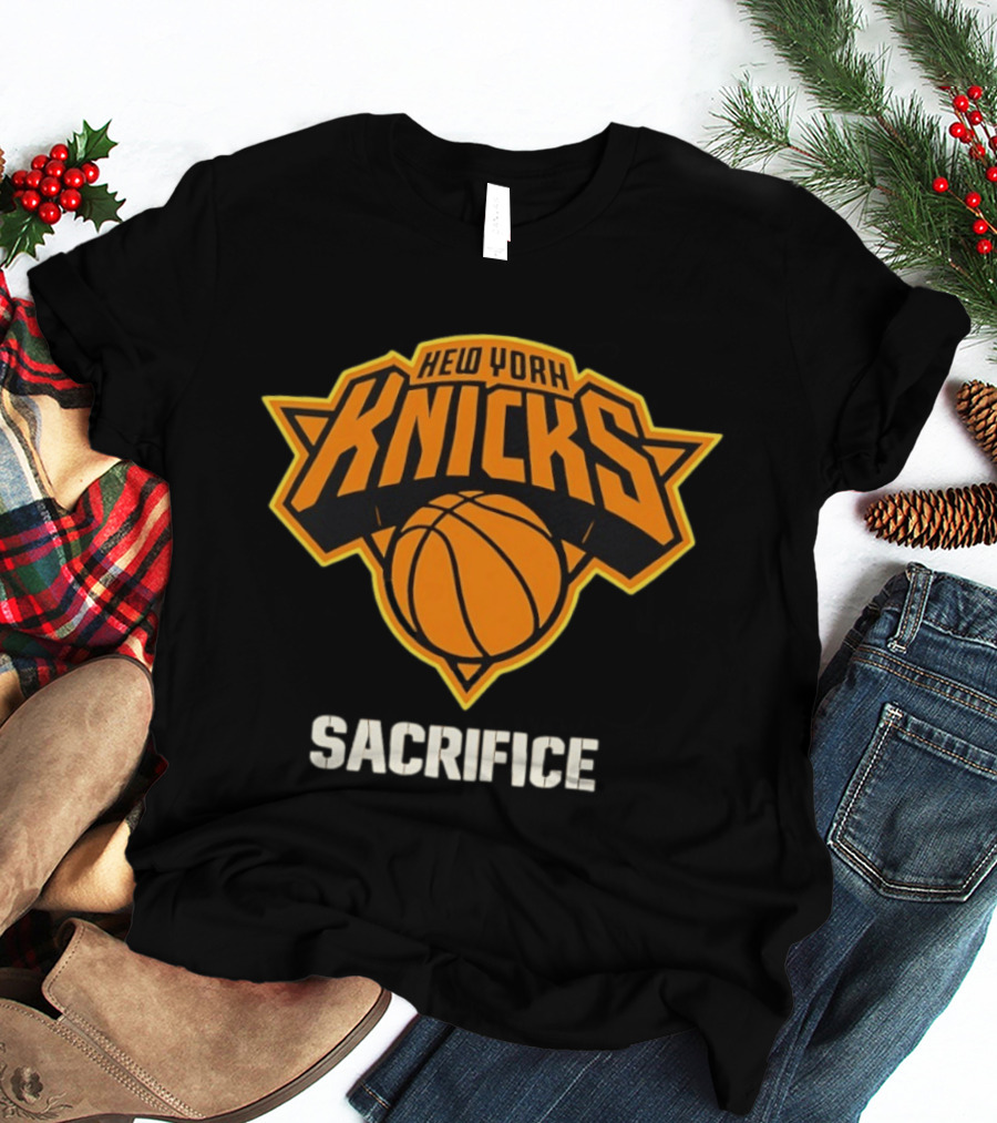 New York Knicks Sacrifice Basketball Team NBA T-Shirt