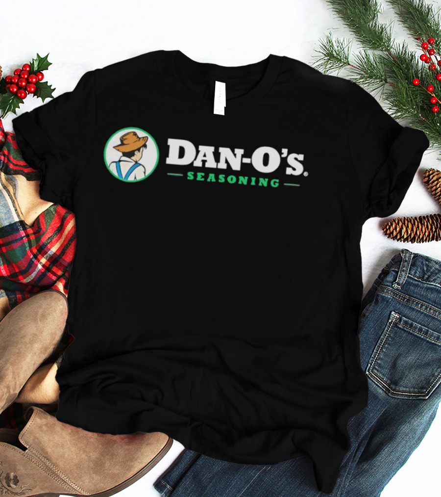 Dan O's Seasoning Farmer Boy Hat Icon Vintage Style Cooking Essentials T-Shirt