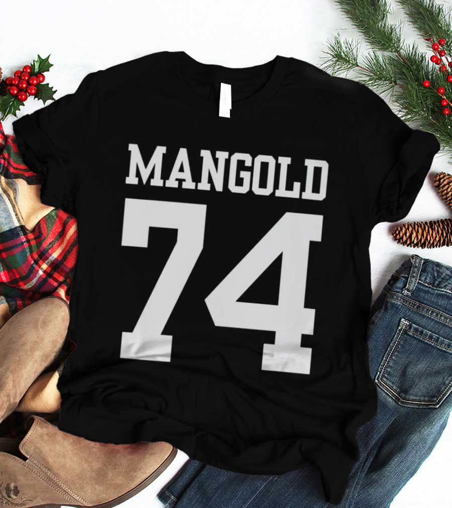 NY Jets Nick Mangold 74 Football T-Shirt