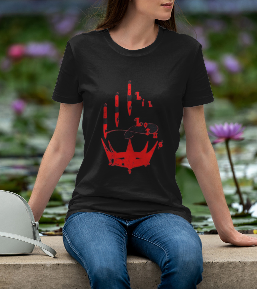 Lil Lotus Ocean Crown Hand T-Shirt
