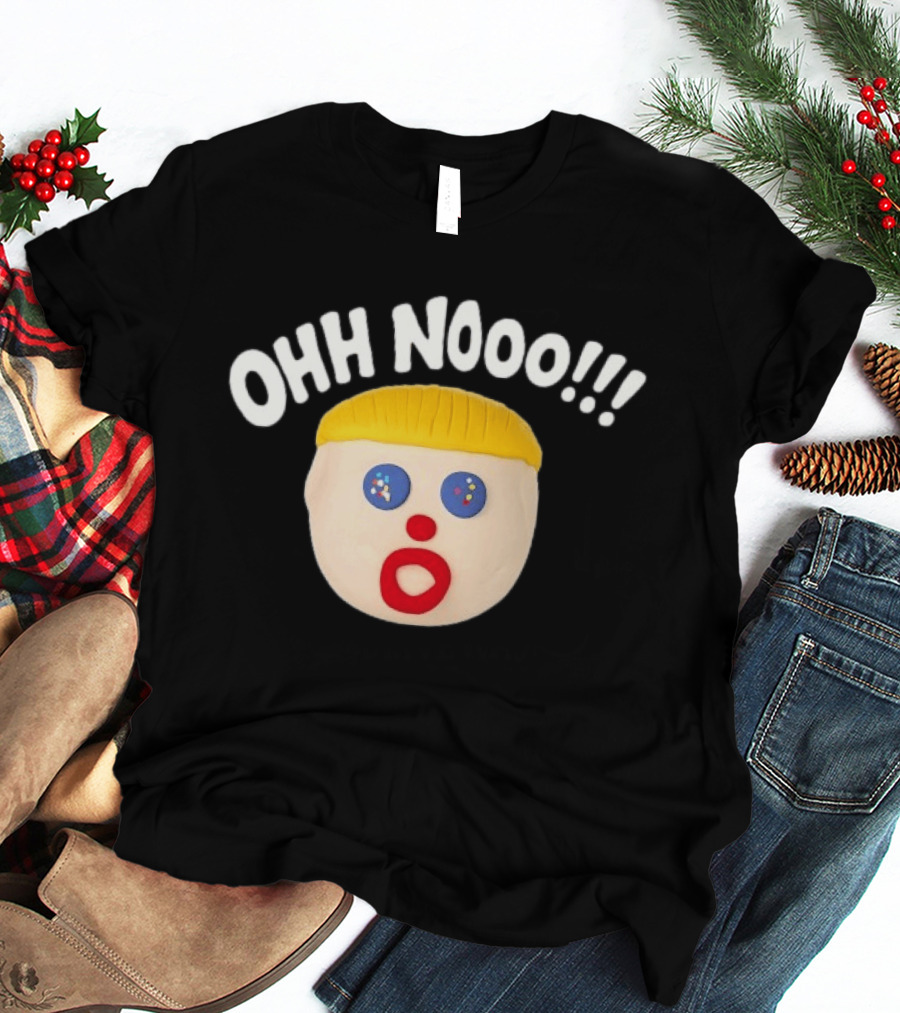 Oh No Mr Bill Iconic Claymation Face And Catchphrase From Classic TV Show T-Shirt