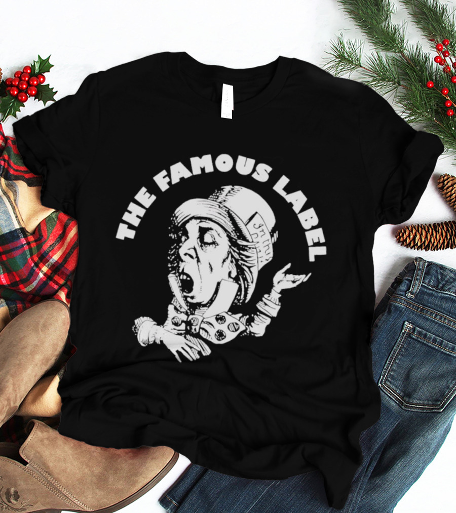 The Famous Label Mad Hatter Screaming T-Shirt