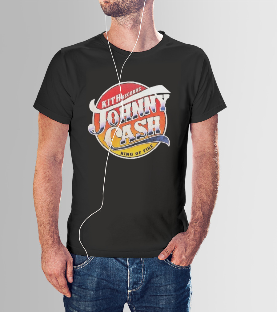 Kith Records Johnny Cash Ring Of Fire T-Shirt