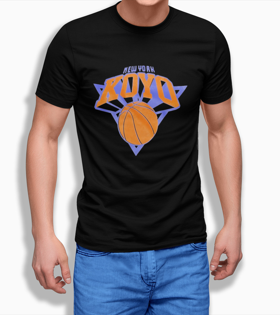 New York Koyo Basketball Vintage Style Sports Fan Collection T-Shirt
