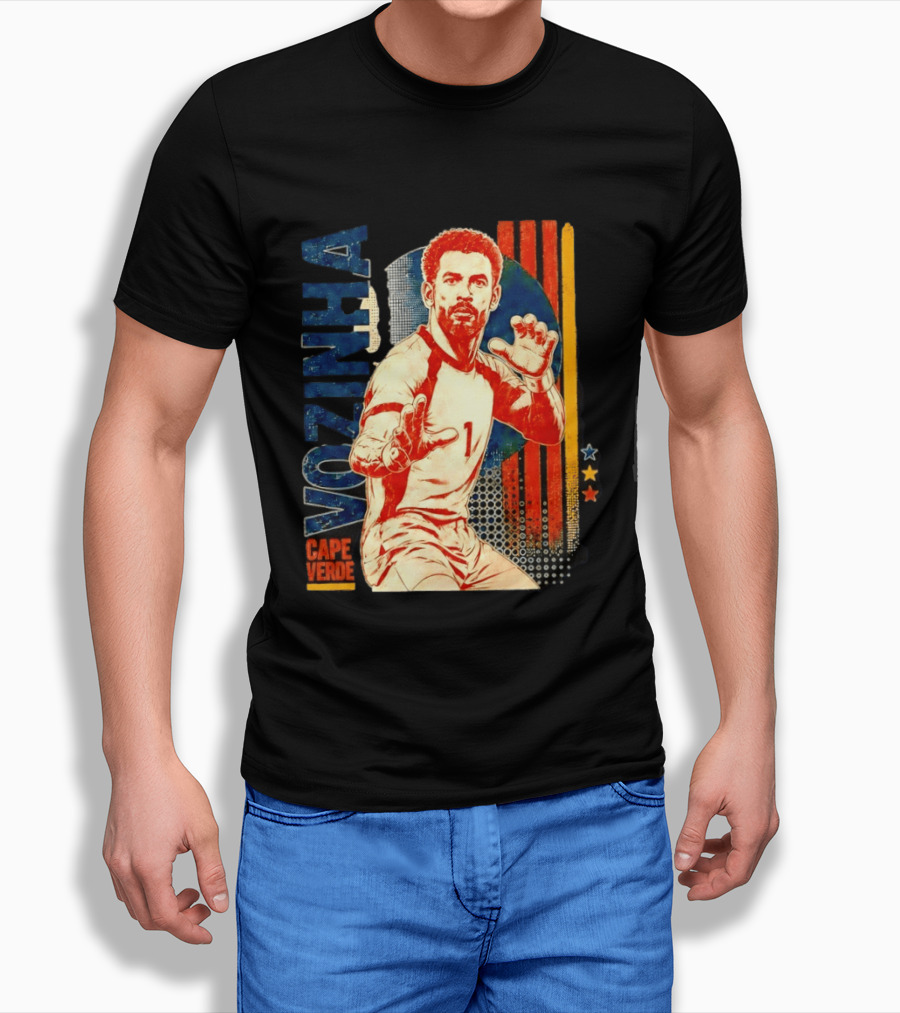 Vozinha Cape Verde National Football Team Goalkeeper T-Shirt