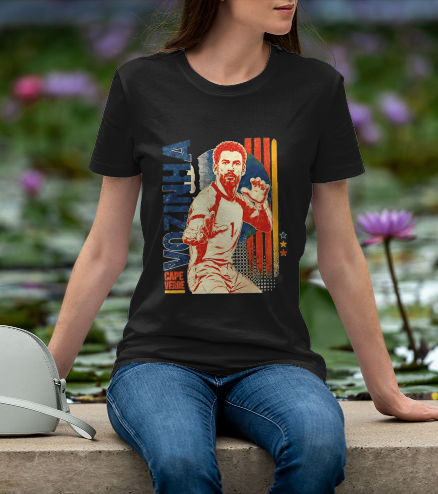 Vozinha Cape Verde National Football Team Goalkeeper T-Shirt